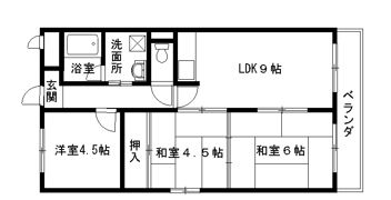 ドミソレイユの間取り画像