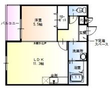 クロワール別宮の間取り画像