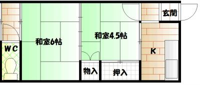 竹村文化の間取り画像