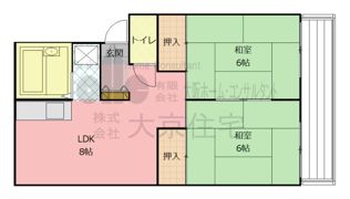 プレジール鹿野の間取り画像
