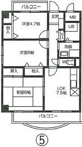 グリーンパーク鶴見の間取り画像