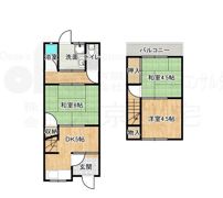 宮町1丁目貸家の間取り画像