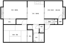 シティハイツプロスパーの間取り画像