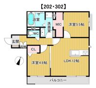 シャーメゾン綺羅の間取り画像