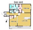 シャーメゾン綺羅の間取り画像