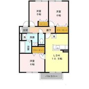 セジュール八尾南の間取り画像
