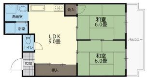 エメラルドマンションの間取り画像