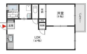 浅野ハイツの間取り画像
