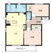 K’s harmony 近江堂の間取り画像