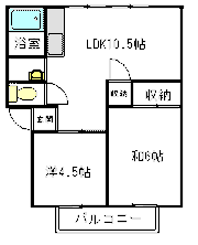 センチュリーハイツの間取り画像
