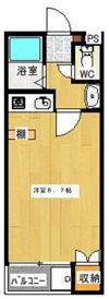 ハイツMISHIMAの間取り画像