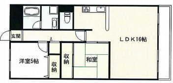 ビスタ緑ヶ丘の間取り画像