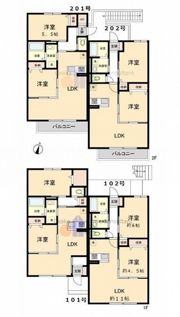 グランドソレーユ東山本IIの間取り画像