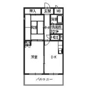 ドゥミール西山本の間取り画像