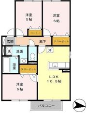 セジュール八尾南の間取り画像