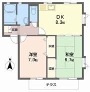 エーディハイツの間取り画像