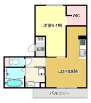 フルリールの間取り画像