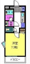 ベルドミール末広III番館の間取り画像