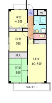 ドゥヴァンルパルク川村の間取り画像