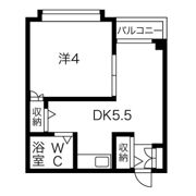 ライラックレインボー北木の本の間取り画像