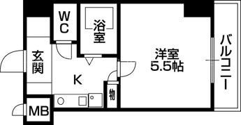 PS HIGASHI OSAKA（イマザキマンション）の間取り画像