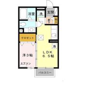 アクアコートの間取り画像