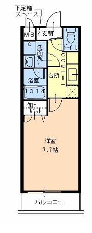 フジパレス パルトネールさとのI番館の間取り画像