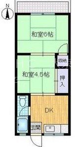 長池パンションC棟の間取り画像