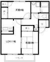 フレグランス藤の間取り画像