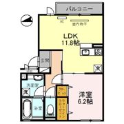 アムール久宝寺の間取り画像