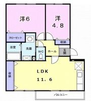 グリーンハイムの間取り画像