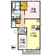 ボヌールの間取り画像