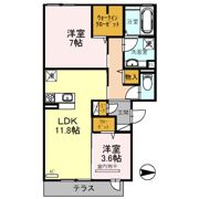 ボヌールの間取り画像