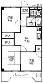 桜ヶ丘レジデンスの間取り画像