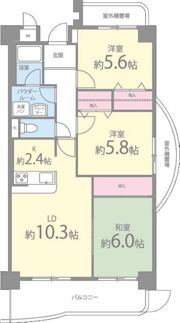 グランリジェールの間取り画像