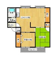 サンビレッジ八尾の間取り画像
