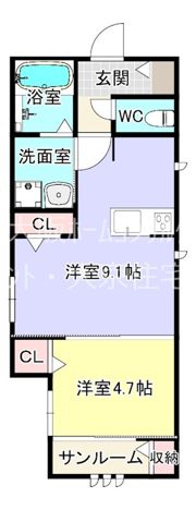 珊瑚の間取り画像