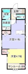 珊瑚の間取り画像