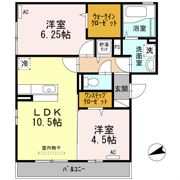 ヴィラ長吉の間取り画像