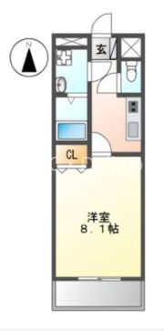 パーク賀永の間取り画像