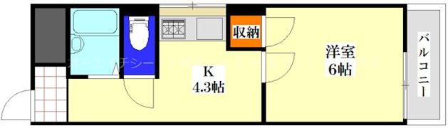 リーデンハイムダイヤの間取り画像