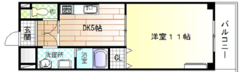 フィールライフ春日の間取り画像