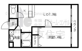リバーサイド金岡六番館の間取り画像