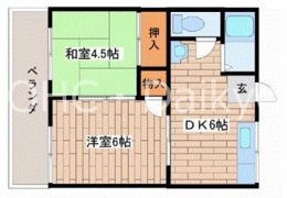 やお南ハイツの間取り画像