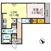 グランアクアの間取り画像