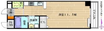 ガーデンパレス久宝寺の間取り画像