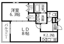 Solarc VitaII（ソラーク ヴィータツー）の間取り画像