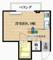 ハピネスプラザの間取り画像