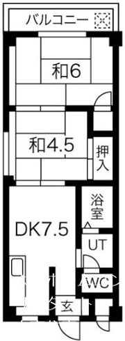 グランドハイツヤマダの間取り画像