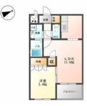 フローラ久宝寺の間取り画像